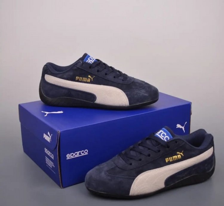 Pum Speedcat Navy White Sneakers