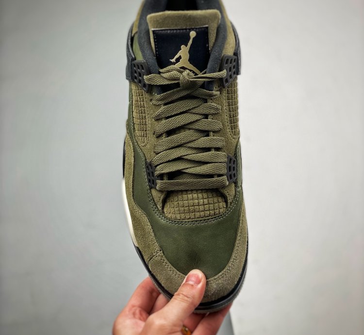 Nike Air Jordan 4 Olive Canvas Fb9927-200