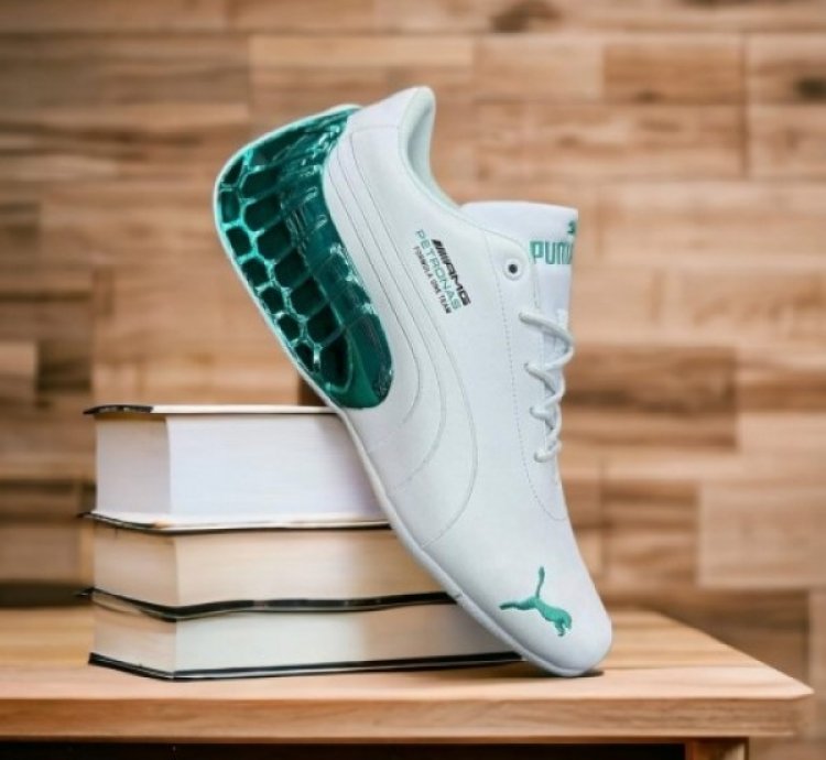 Puma Amg Petronas Formula One White Green Sneakers
