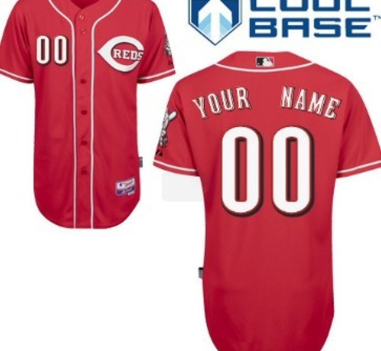 Cincinnati Reds Customized Red Jersey