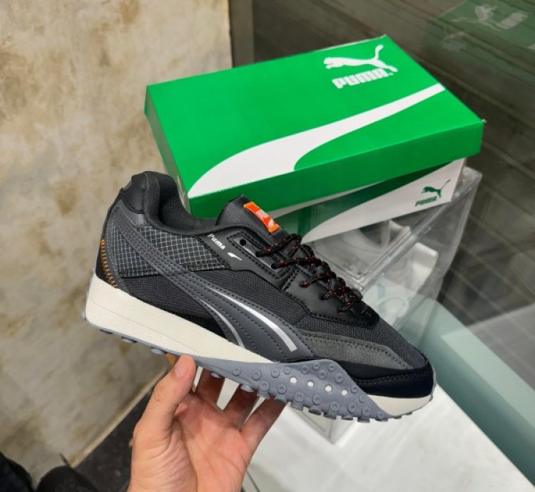 Puma Blacktop Rider Warm Black Sneakers