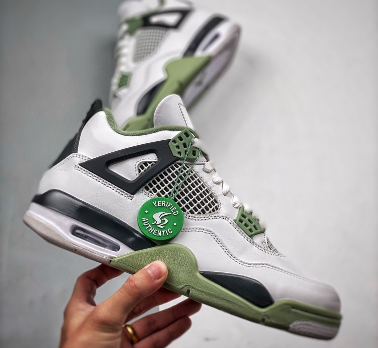 Nike Air Jordan 4 Oil Green Aq9129-103