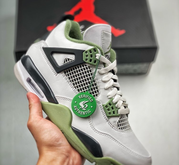 Nike Air Jordan 4 Oil Green Aq9129-103