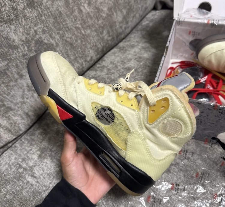 Air Jordan 5 Retro Off-white Sail