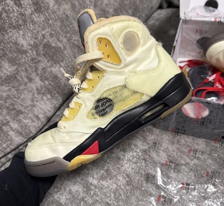 Air Jordan 5 Retro Off-white Sail