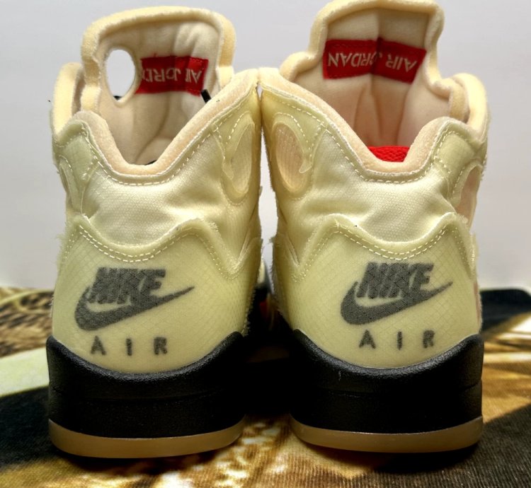 Air Jordan 5 Retro Off-white Sail