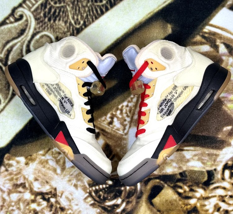 Air Jordan 5 Retro Off-white Sail