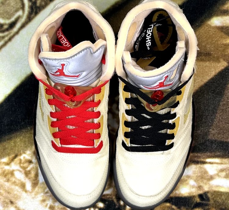 Air Jordan 5 Retro Off-white Sail