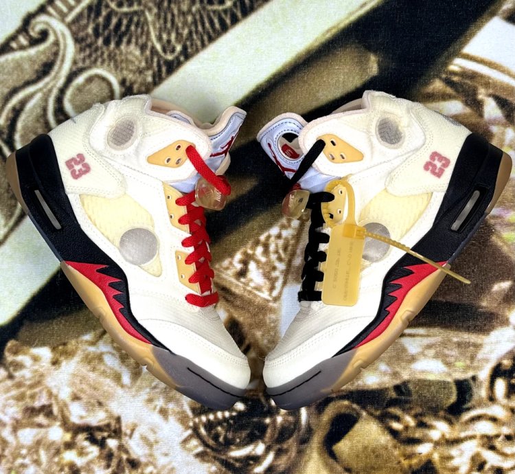 Air Jordan 5 Retro Off-white Sail