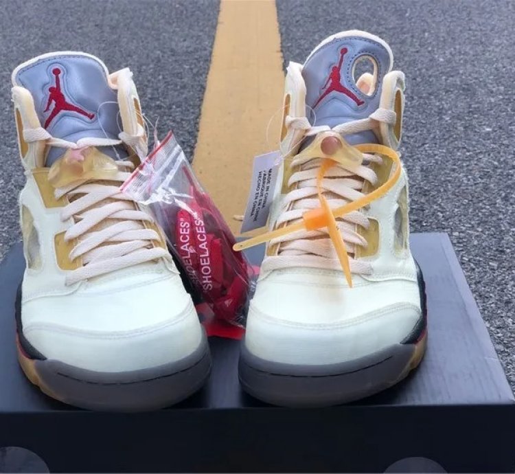 Air Jordan 5 Retro Off-white Sail