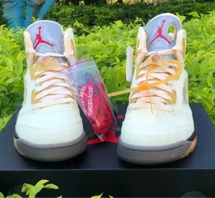 Air Jordan 5 Retro Off-white Sail
