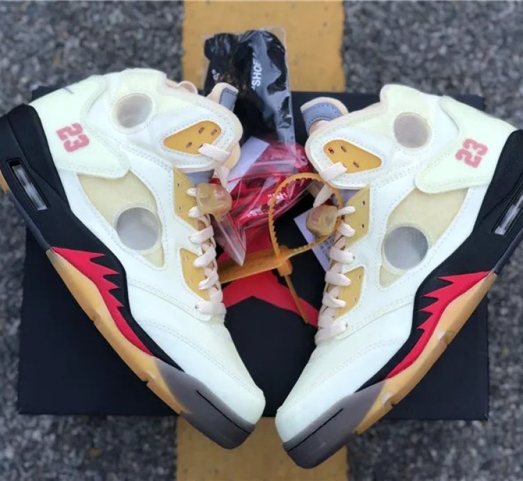 Air Jordan 5 Retro Off-white Sail