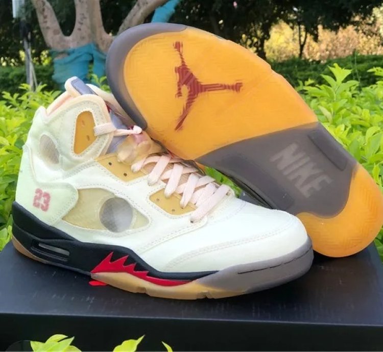 Air Jordan 5 Retro Off-white Sail