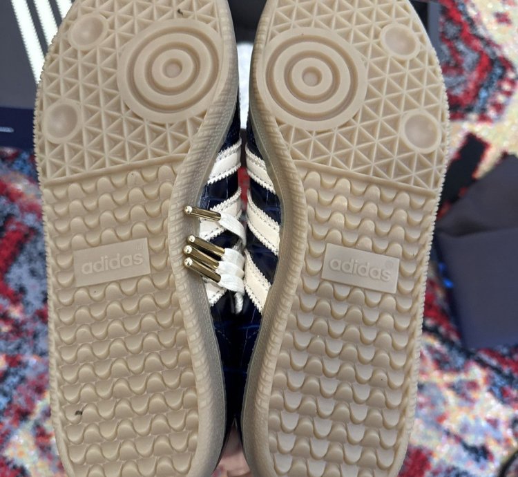 Adidas Wales Bonner Samba Navy Croc