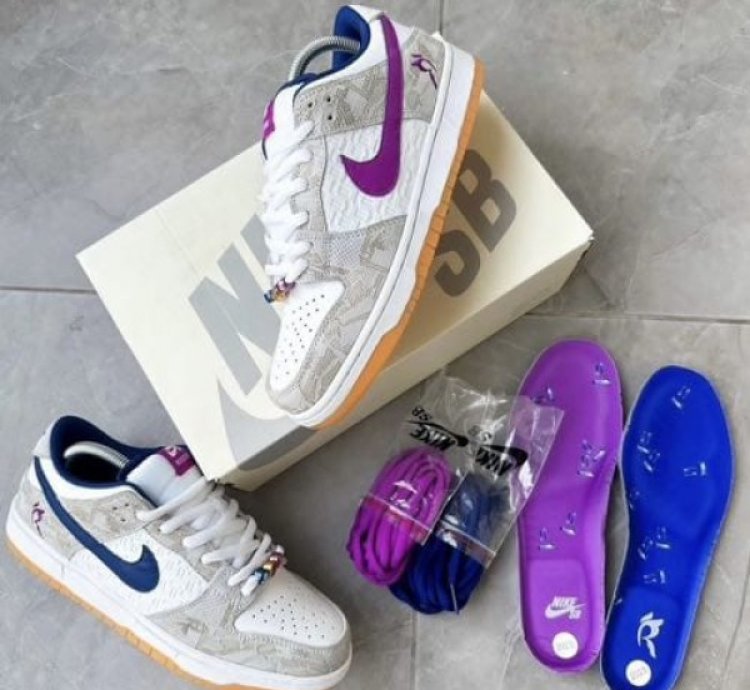 Rayssa Leal X Nik E Dunk Sb Low White Sneakers