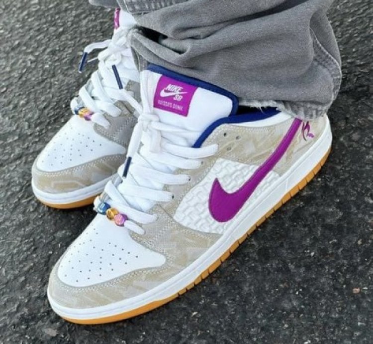 Rayssa Leal X Nik E Dunk Sb Low White Sneakers