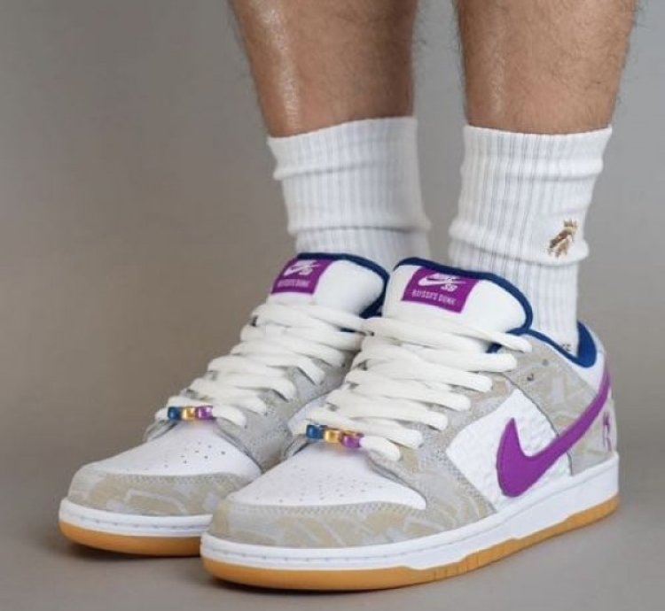Rayssa Leal X Nik E Dunk Sb Low White Sneakers