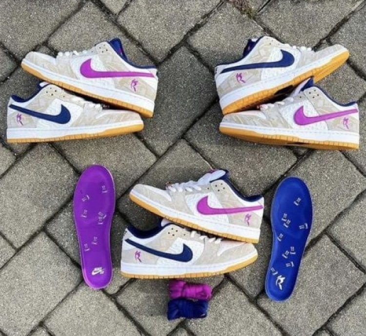 Rayssa Leal X Nik E Dunk Sb Low White Sneakers