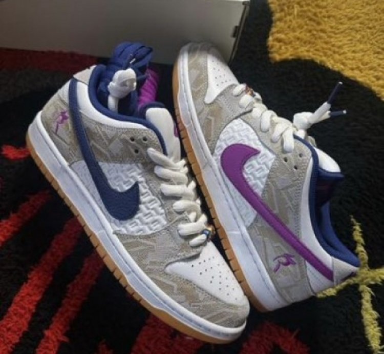 Rayssa Leal X Nik E Dunk Sb Low White Sneakers