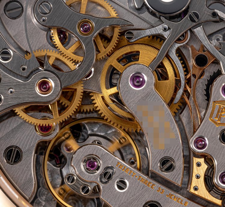 Patek Philippe Chronograph In Rose Gold With Black Dial And Breguet Numerals