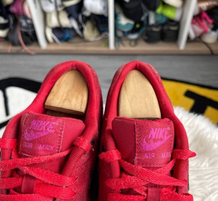 Vintage Nike Air Max 1 Premium Gym Red