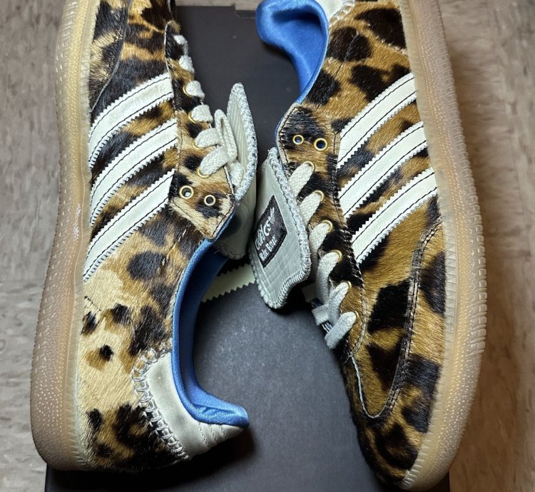 Adidas Wales Bonner Samba Pony Leopard