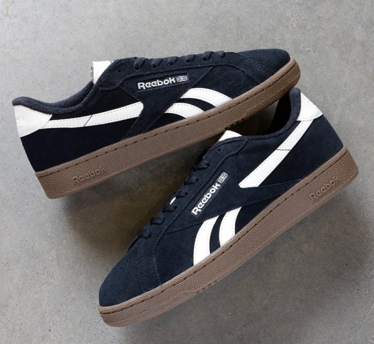 Reebok Club C Black Grounds Trainers Sneakers