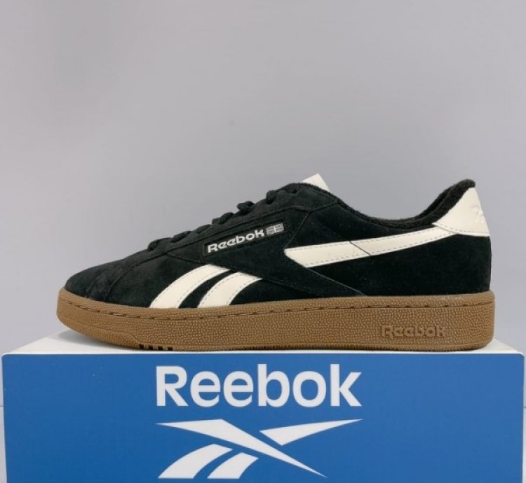 Reebok Club C Black Grounds Trainers Sneakers