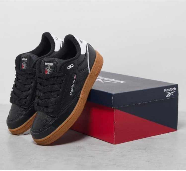 Reebok Club C Black Gum Sneakers