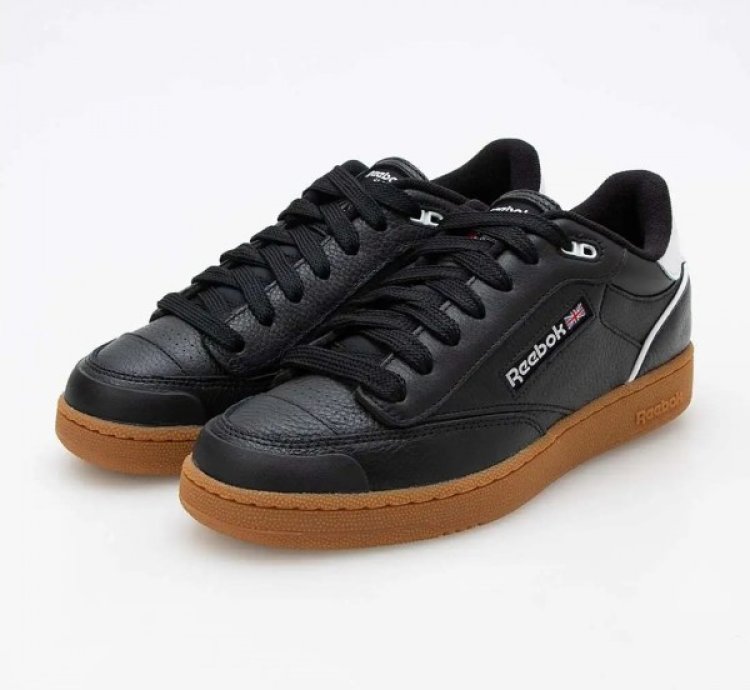 Reebok Club C Black Gum Sneakers
