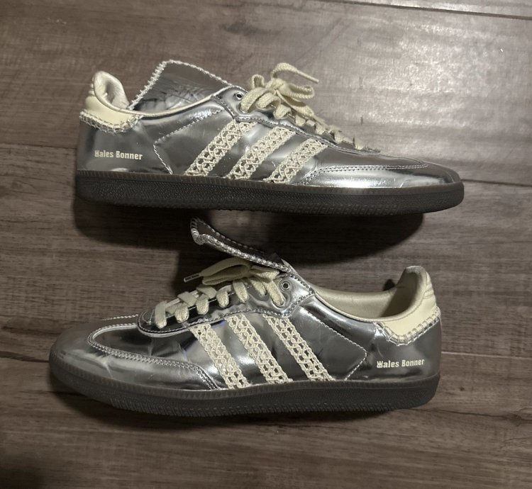 Adidas Wales Bonner Samba Silver