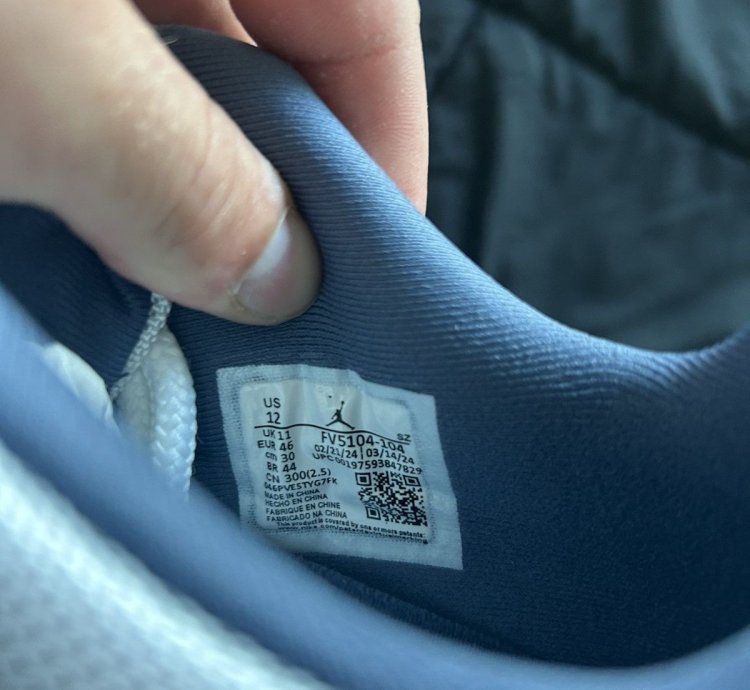 Jordan 11 Retro Low Diffused Blue