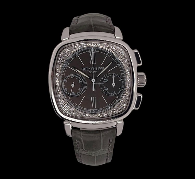 Patek Philippe Chronograph Ladies First Chronograph 18k Papiere Box Ref 7071