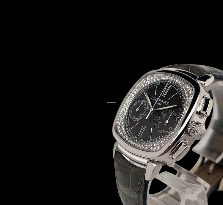 Patek Philippe Chronograph Ladies First Chronograph 18k Papiere Box Ref 7071