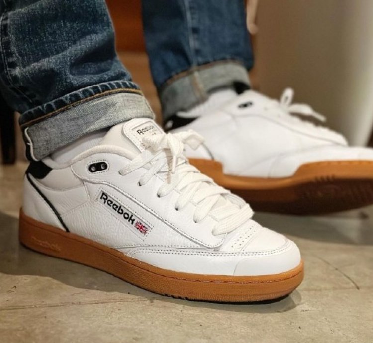 Reebok Club C Bulc White Black Sneakers