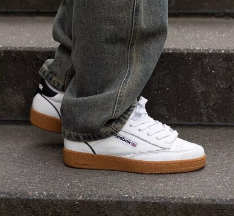 Reebok Club C Bulc White Black Sneakers