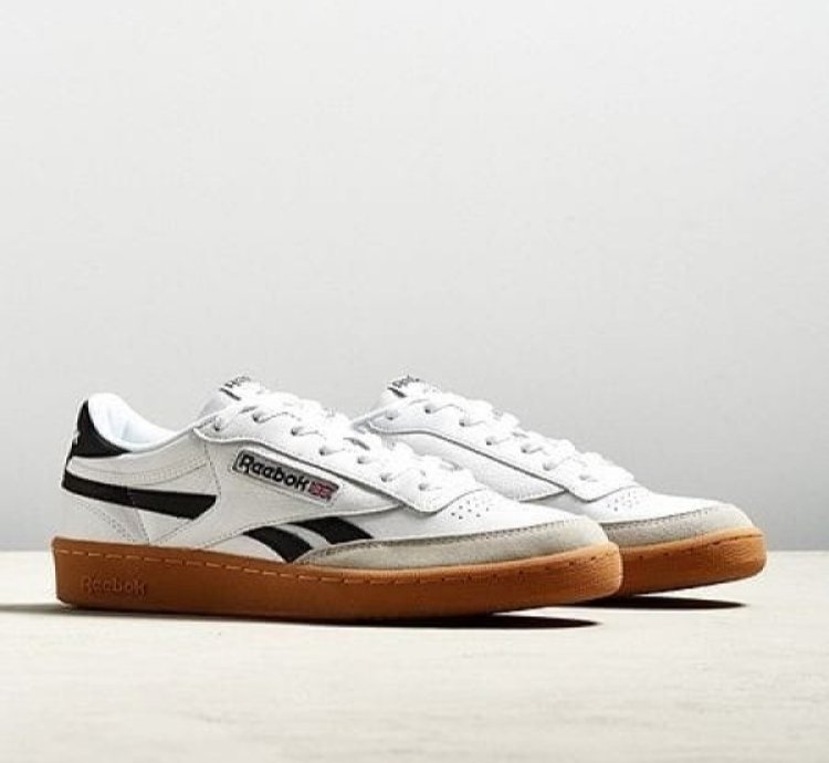 Reebok Club C Grounds Uk Chalk Black Gum Sneakers