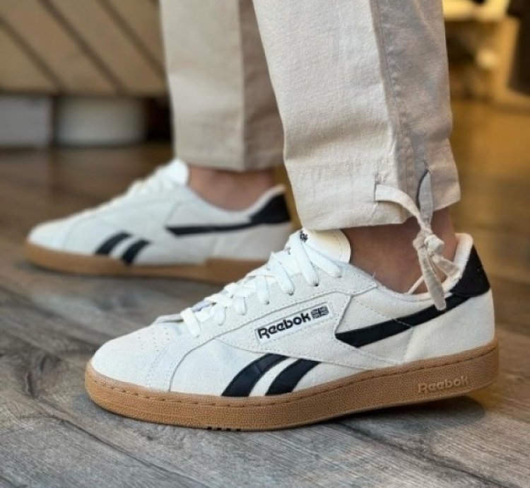 Reebok Club C Grounds Uk Chalk Black Gum Sneakers