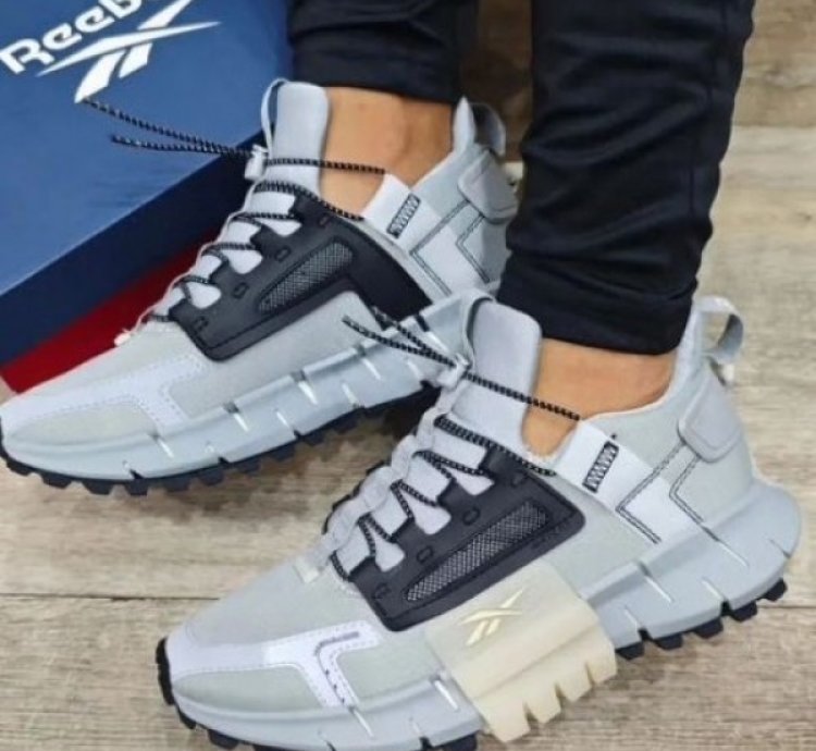 Reebok Zig Kinetica Edge Gray Running Shoes