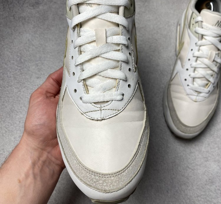 Vintage Nike Air Max 90 Leather Sneakers Y2k 309210-138