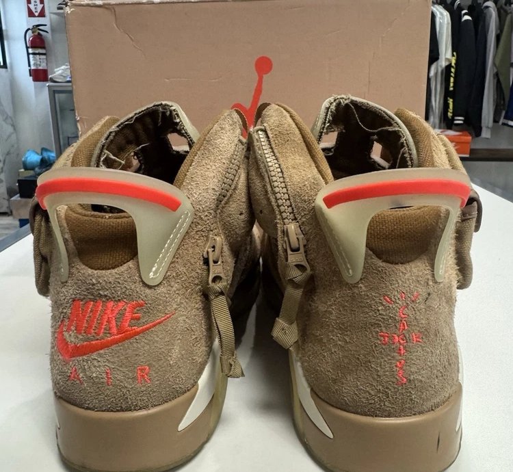 Air Jordan 6 Retro Travis Scott British Khaki