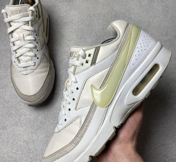 Vintage Nike Air Max 90 Leather Sneakers Y2k 309210-138
