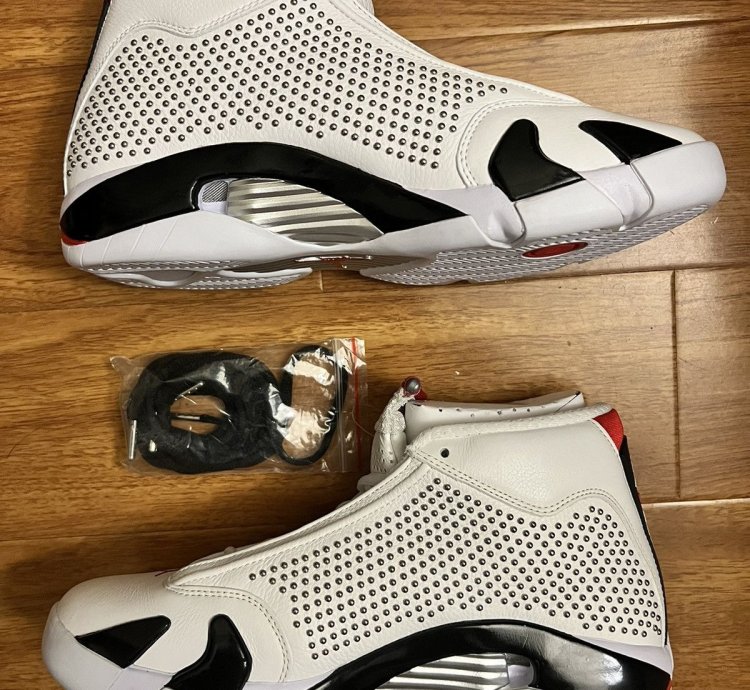 Jordan 14 Retro Supreme White Size 9 5