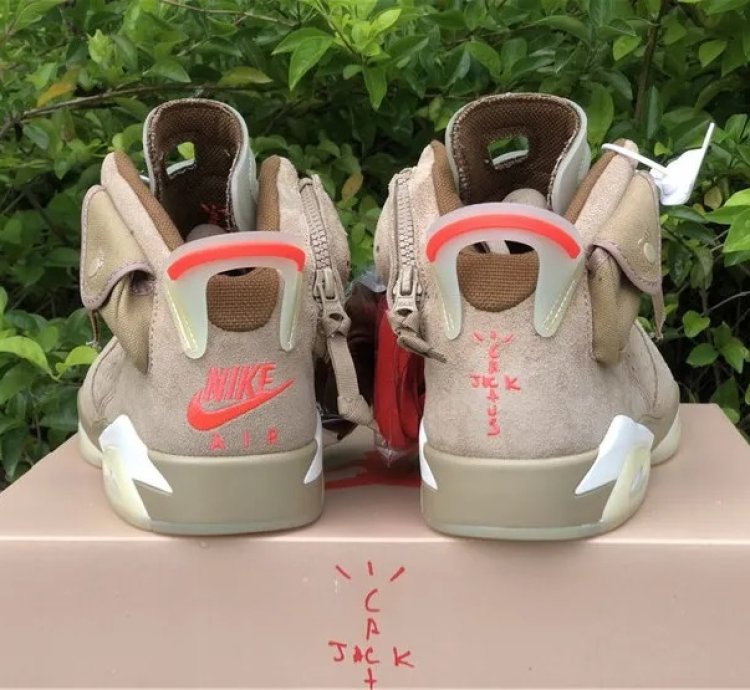 Air Jordan 6 Retro Travis Scott British Khaki