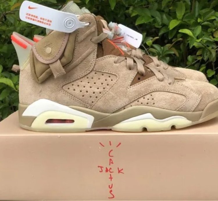 Air Jordan 6 Retro Travis Scott British Khaki
