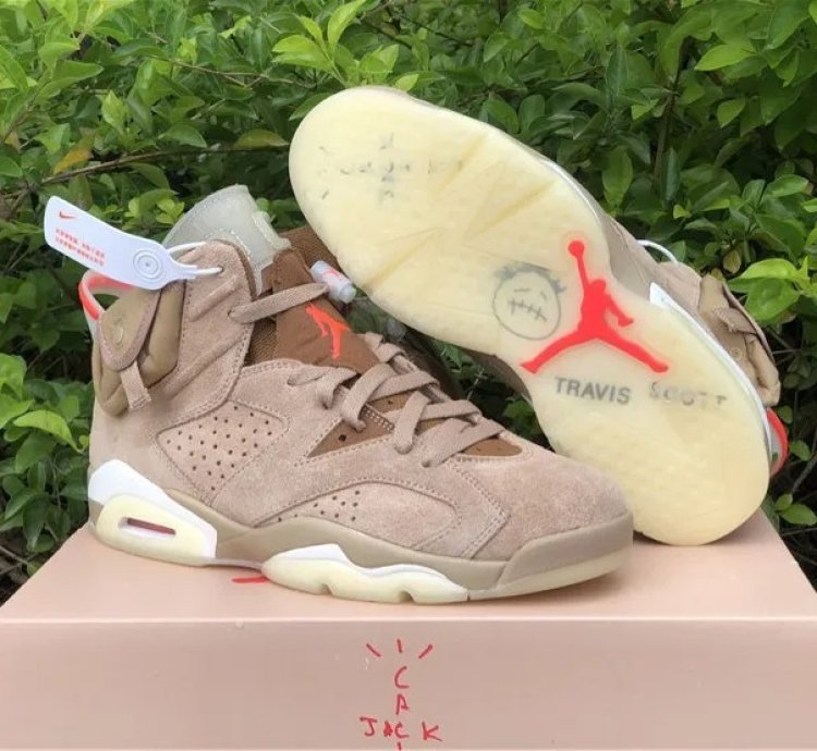 Air Jordan 6 Retro Travis Scott British Khaki