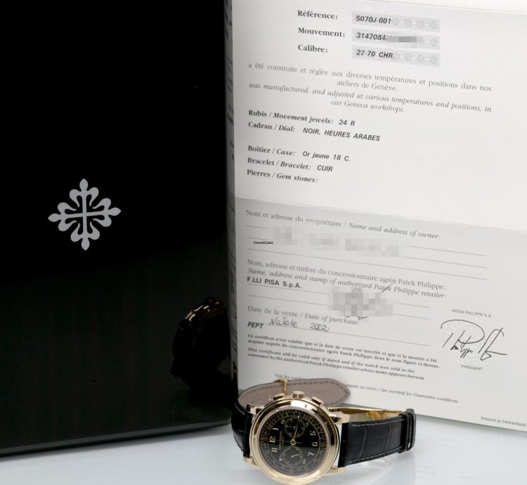 Patek Philippe Chronograph Oversize Chronograph 5070j-001