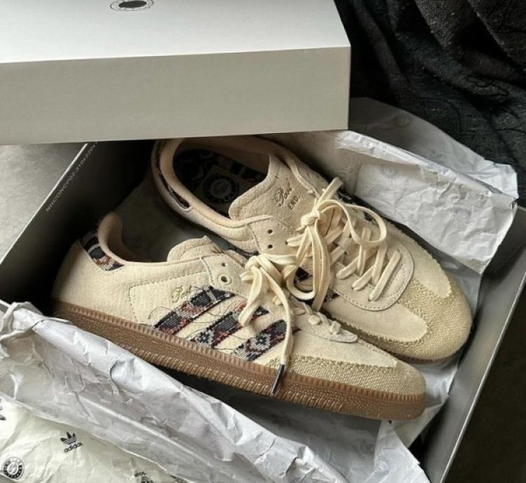 Samba X Adidas End Consortium Cup Ecru Tint Sneakers