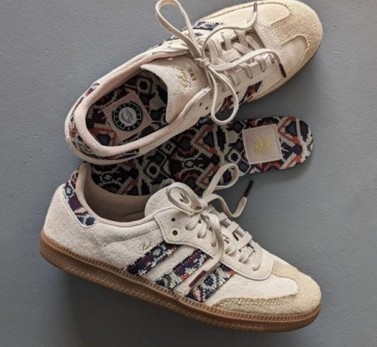 Samba X Adidas End Consortium Cup Ecru Tint Sneakers