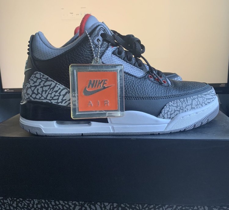 Jordan 3 Black Cement 2018